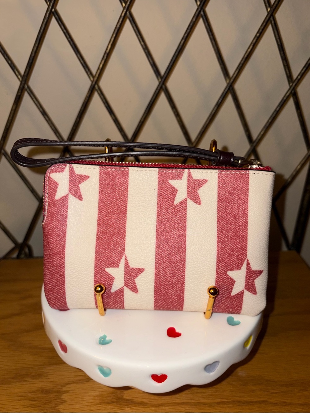 Coach Stars & Stripes Wristlet Nwot (bundle) - Picture 2 of 10